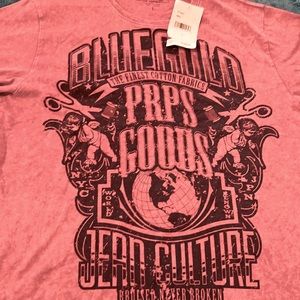 PRPS T-Shirt Size Large Color Red